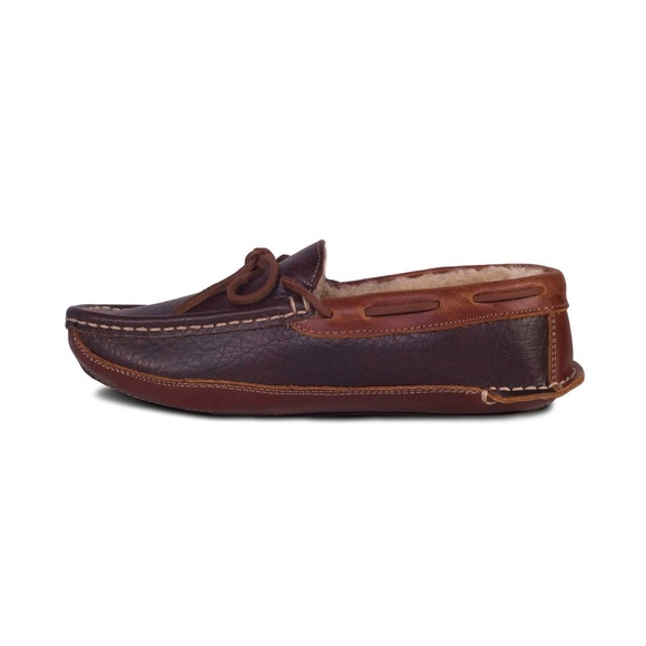 NEW!! Men\'s Cloud 9 Chocolate Leather Driving Moc Loafers Size 15M main image 5